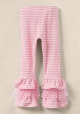 Pantalon Fille Matilda Jane à Volants – Taille 10, Floral Multicolore, Coton Mélangé