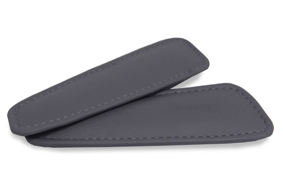 Cubierta de reparación de panel de puerta de reposabrazos de cuero para Jeep Grand Cherokee 1999-2004 gris Foto 3 de 4