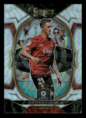 2022-23 Panini Select La Liga #61 Antonio Raillo Silver Mallorca