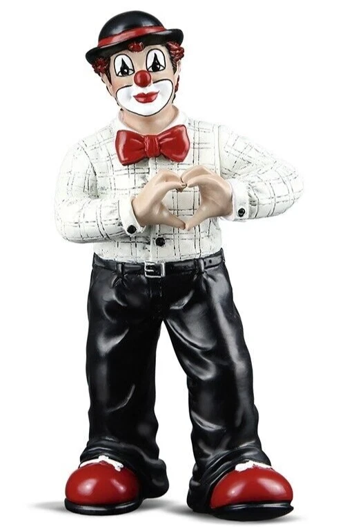 Gilde Clown - Von Herzen Figur des Jahres 2022 - Handbemalte Sammlerfigur 10271 - Bild 1 von 6