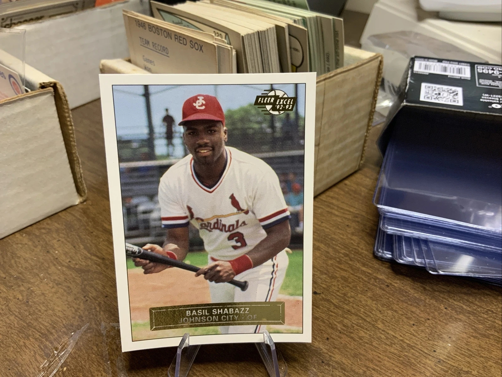 Basil Shabazz trading card