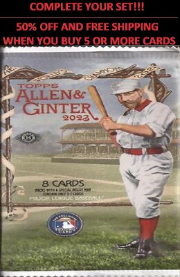    2023 Topps Allen & Ginter Base #1-150   YOU PICK SINGLES   Mix & Match