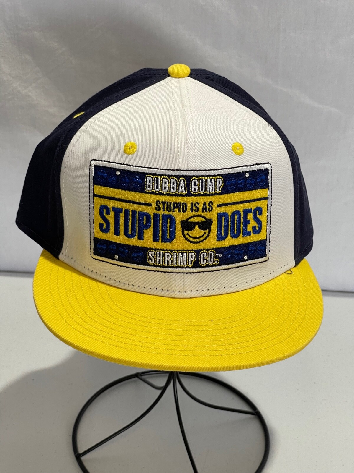 Bubba Gump Shrimp Co Stupid is as Stupid Does Snapback Hat Orlando-image