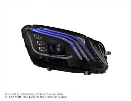 Aftermarket W222 2018+ Multi-Beam Headlights For Mercedes