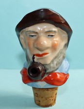 Alte Porzellan Schnapsnase Kapitän #10387 / Ausgießer / Pourer Master / Verseur