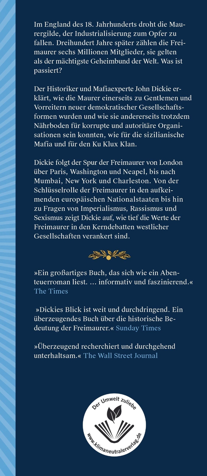 Thumbnail - Die Freimaurer - Der Mächtigste Geheimbund Der Welt | John Dickie |