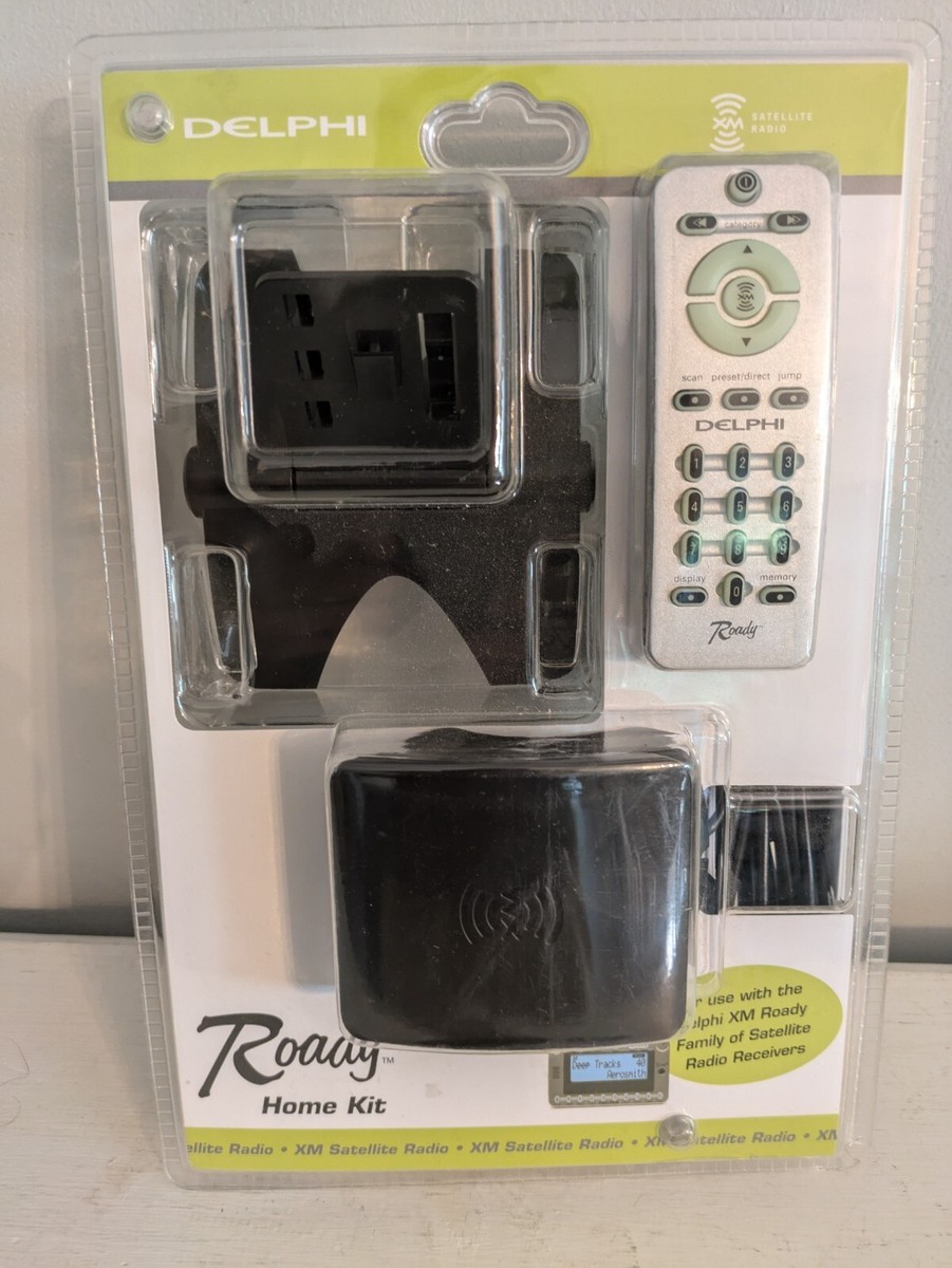 Red Raiders Raiders On Xm Radio NIB Delphi Roady Home Kit SA 10069