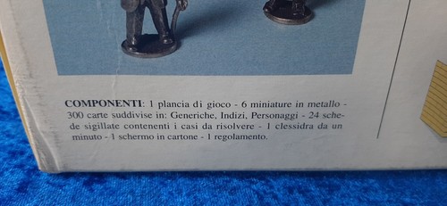 COLPEVOLE EDITRICE GIOCHI GIOCO DA TAVOLO COMPLETO 100% QUASI NUOVO DEL 1992 - Foto 8 di 24