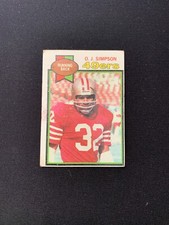 1979 Topps Football Card #170 O.J. Simpson