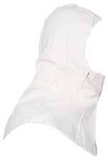 5 Stück Baumwoll-Köper Hauben natur