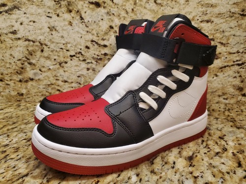 Nike Air Jordan 1 Retro Nova XX Bred Toe WHITE/RED BLACK AV4052-106 Women's  6 | eBay