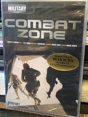 Combat Zone (DVD) 3-Disc Set! 10 Hours Of Great Entertainment