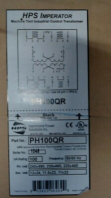 HPS IMPERATOR PH100QR INDUSTRIAL CONTROL TRANSFORMER 240/440V 100VA -FREE SHIP