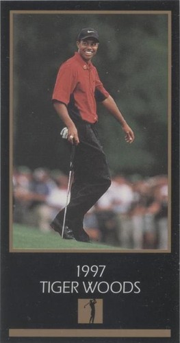 1997-98 Grand Slam Ventures Masters #1997 Tiger Woods XRC - SGC