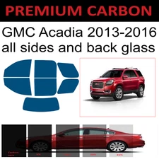 Premium Carbon Window Tint fits GMC Acadia SUV 2013-2016 precut tint