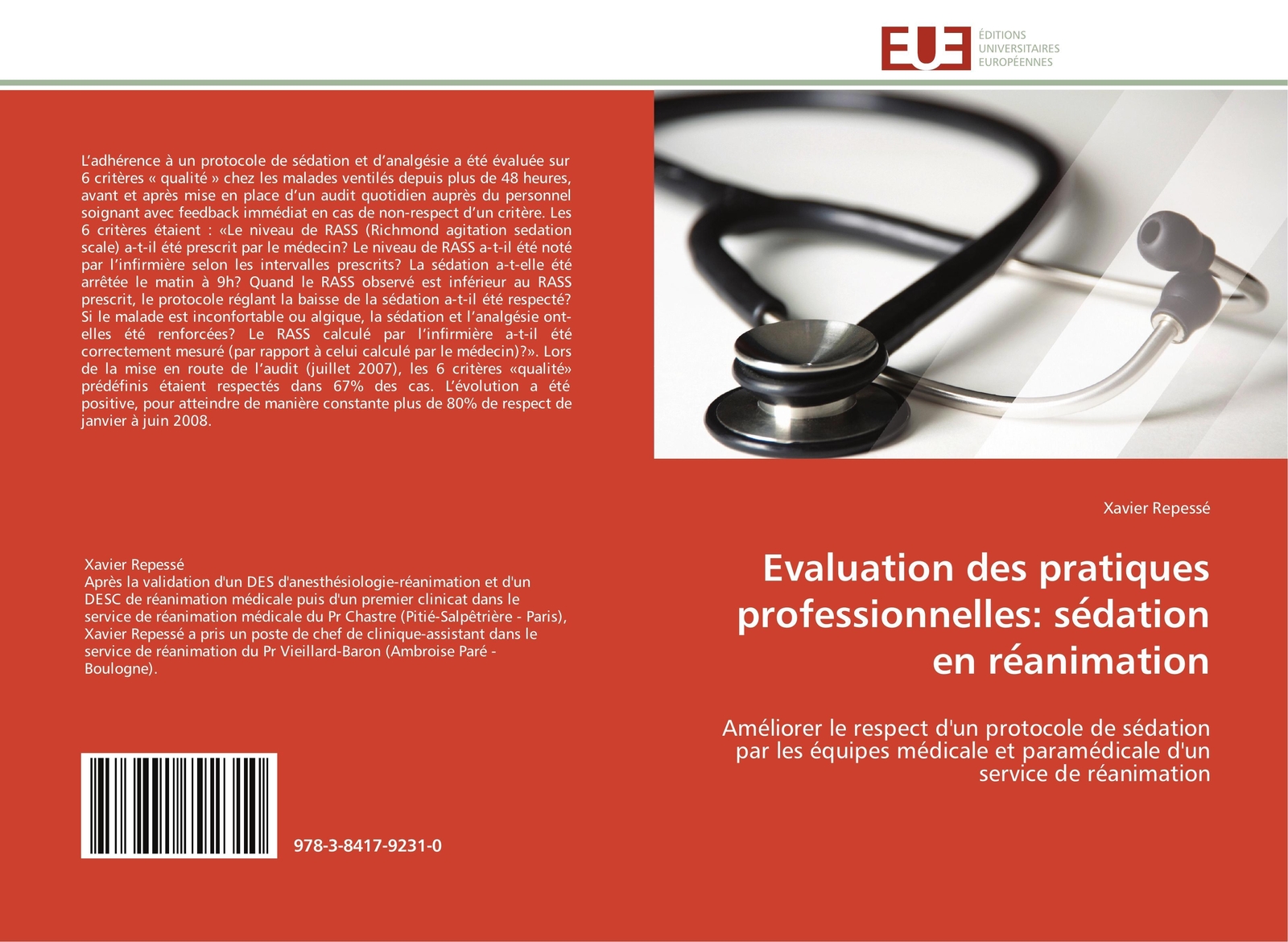 Thumbnail - Xavier Repessé | Evaluation Des Pratiques Professionnelles: Se¿dation
