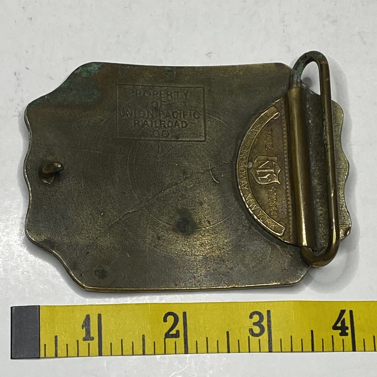 Vintage Tiffany & Co Broadway NY Belt Buckle Union Central Vintage Tiffany & Co Broadway NY Belt Buckle Union Central