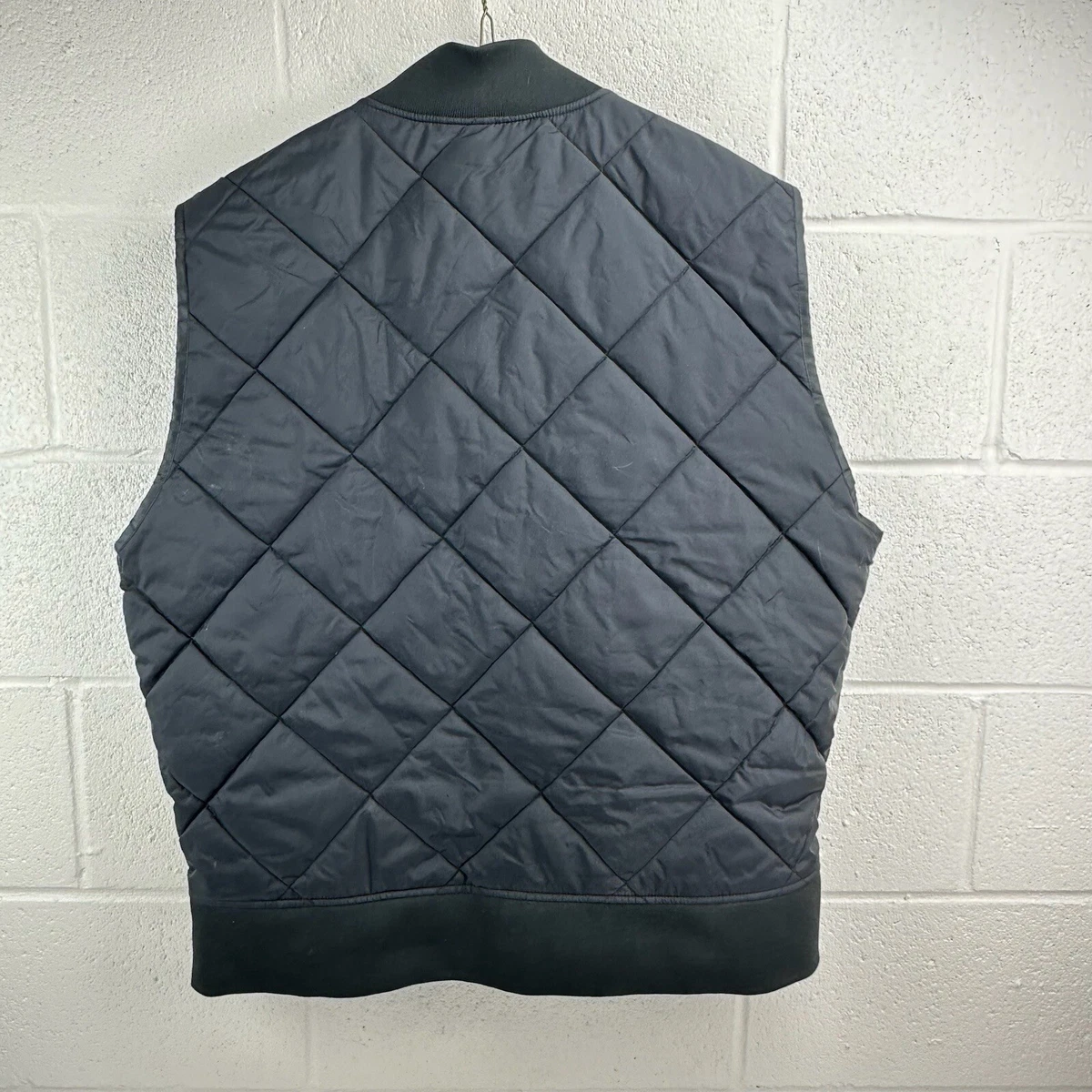 Diamond quilted nylon vest sale