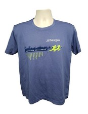 2013 JP Morgan Corporate Challenge Finisher Womens Small Gray Jersey