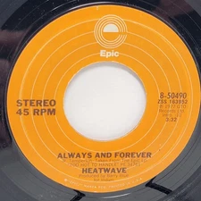 Heatwave Always and Forever / Super Soul 7" 45rpm EX Vinyl Soul Record 45