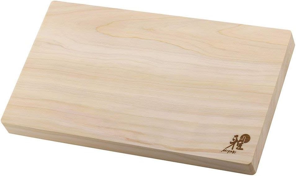Miyabi 34535-300 Chopping Board 40 x 25 cm Hinoki Wood From Japan