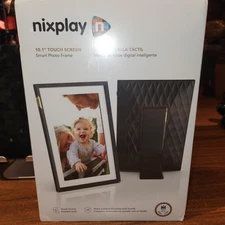 NEW Sealed Nixplay 10.1" Digital Picture Frame AI-Enhanced HD Touch Screen W10P