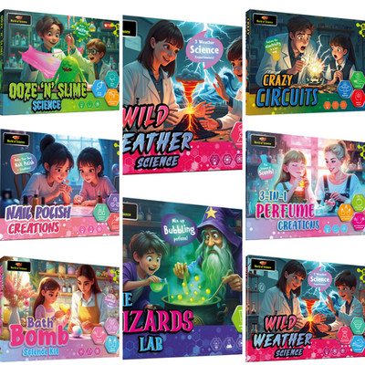 World Of Science Kits Kinder Aktivität und Erkundung Spielzeug in Schachtel Weihnachtsgeschenk 8+