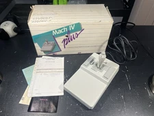 Vintage Apple Complete In Box CH Products Mach IV Plus ADB SE/30 Joystick!