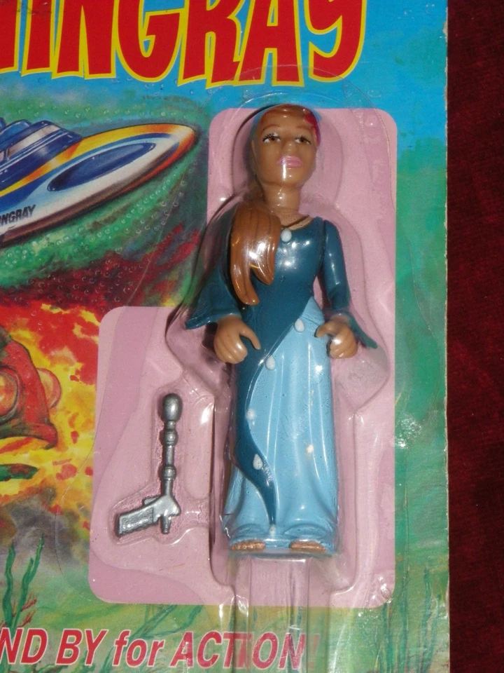 Figurine vintage 1992 années 90 Matchbox Stingray Marina - Photo 3/4