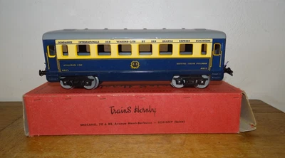 Voiture Salon Pullman 4025 Train Hornby en Boite Echelle O Proche du Neuf - Photo 1/4