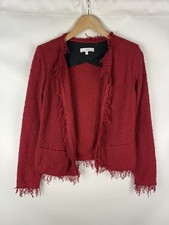 Iro Shavani Ladies Open Front Blazer Jacket Size 36 / S