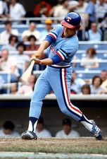 Bump Wills Texas Rangers bats v the New York Yankees at an Major L- Old Photo