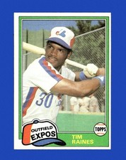 1981 Topps Set-Break #816 Tim Raines VG-VGEX *GMCARDS*
