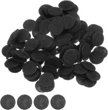 200Pcs round Felt Circles, 10Mm 3/8" Pre Cut Felt Craft Pads Non-Woven Mini Felt