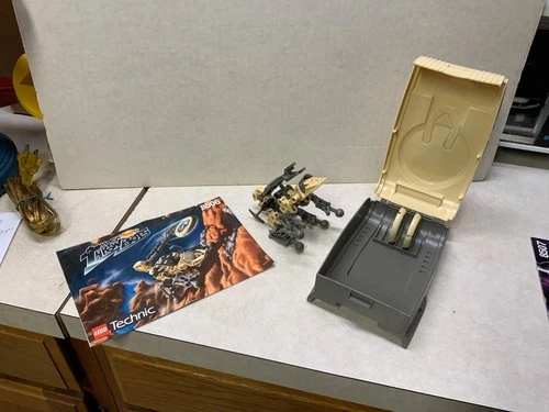 LEGO Throwbots/Slizers Granite/Rock 8506 100% Complete w/ Book, Case, Discs