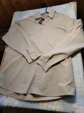 Marlboro Gear '99 Long Sleeve Khaki Button Up NWT Size: XXL