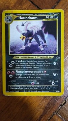 Houndoom 4/75 Neo Discovery Holo