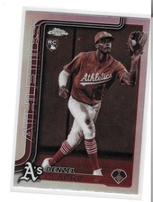 2025 Topps Chrome Update - Sepia Refractor #USC15 Denzel Clarke (RC)
