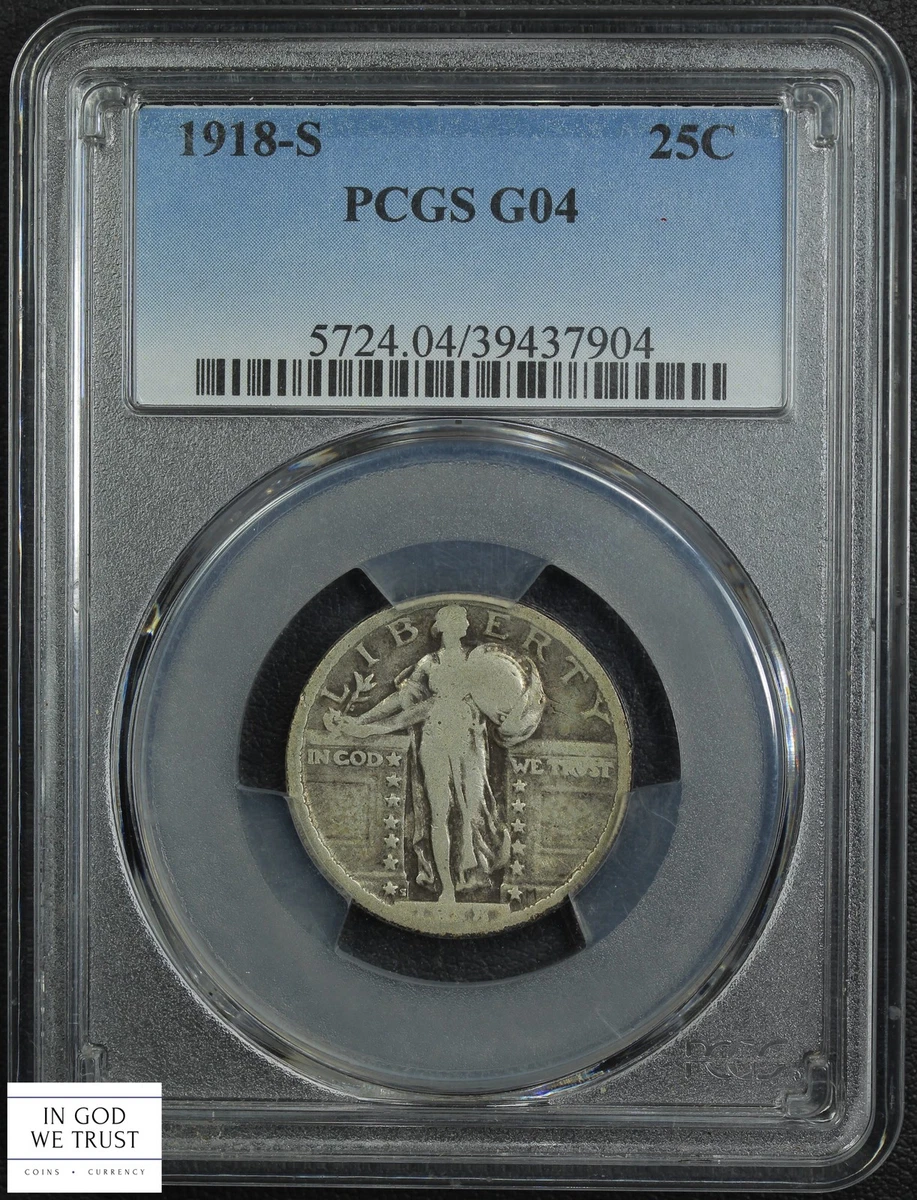 1918 Year Standing Liberty US Quarters (1916-1930) for sale | eBay