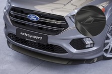Cup Spoiler Lippe Front Ansatz Carbon Look für Ford Kuga 2 CSL507-C