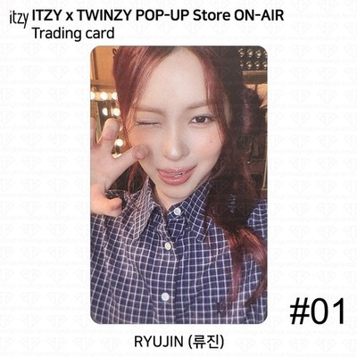 ITZY x TWINZY POP-UP Store ON-AIR Trading Card Benefit Photocard