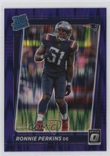 2021 Panini Donruss Optic Rated Rookie Purple Shock Prizm Ronnie Perkins 1bf5