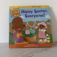 Little Bill Happy Easter, Everyone! Lift The Flap Paperback Book Nick Jr - vinta