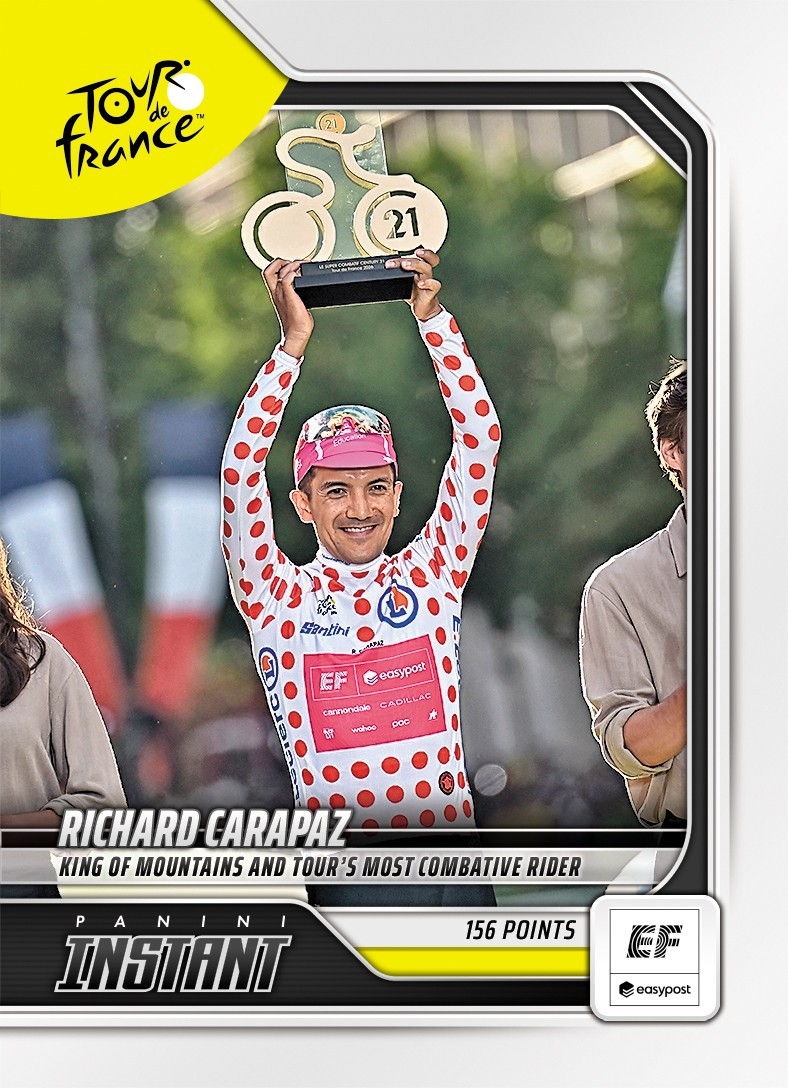 2026 Panini Instant Tour de France #71 Richard Carapaz EasyPost PRESALE