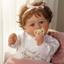BABESIDE Lifelike Reborn Baby Dolls - 18 Inch Soft Body Realistic-Newborn... 