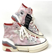 Converse All StarHi Washed Floral Athletic Pink Platform Women's 572280C Size 6