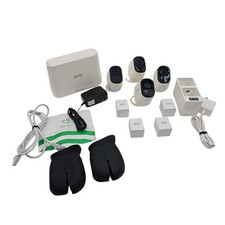 Arlo Pro Security Camera System VMB4000 Base Station  4 Wireless Cameras Tested