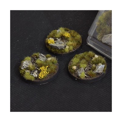 Gamers Grass Finished Bases Highland Bases - Round 50mm Pack New