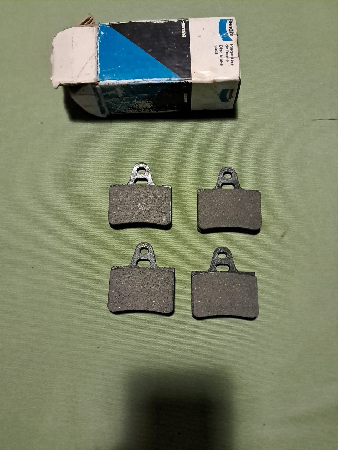 Plaquettes de frein arrière Citroën GS GSA pièces de rechange vintage BENDIX B314698