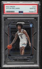 2022-23 Panini Prizm Jaylin Williams #247 PSA 10 GEM MT 1c7